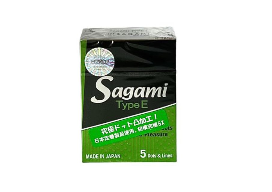 Bao Cao Su Sagami Type E Hộp 5 C&aacute;i