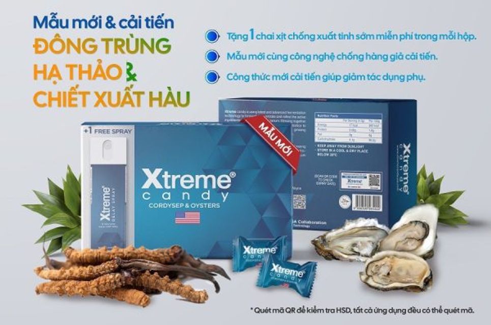 KẸO S&Acirc;M XTREME USA NEW HỘP 24 VI&Ecirc;N (LOẠI 1)