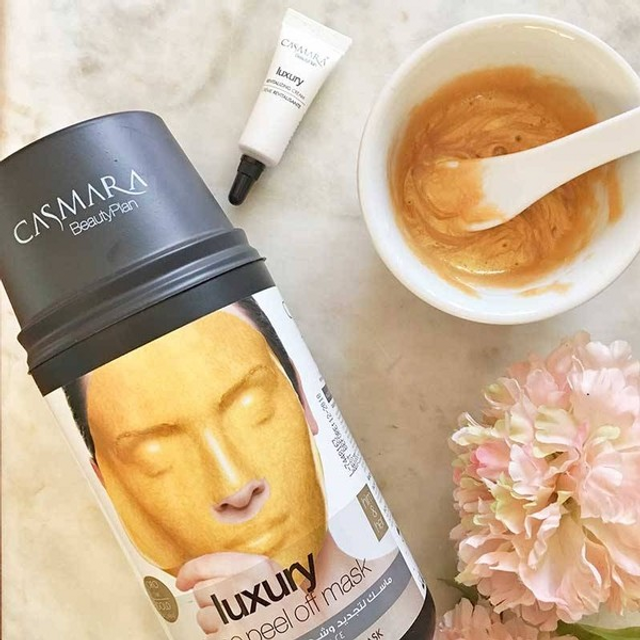 Mặt Nạ V&agrave;ng 24K Casmara Luxury Algae Peel-off Mask 200g