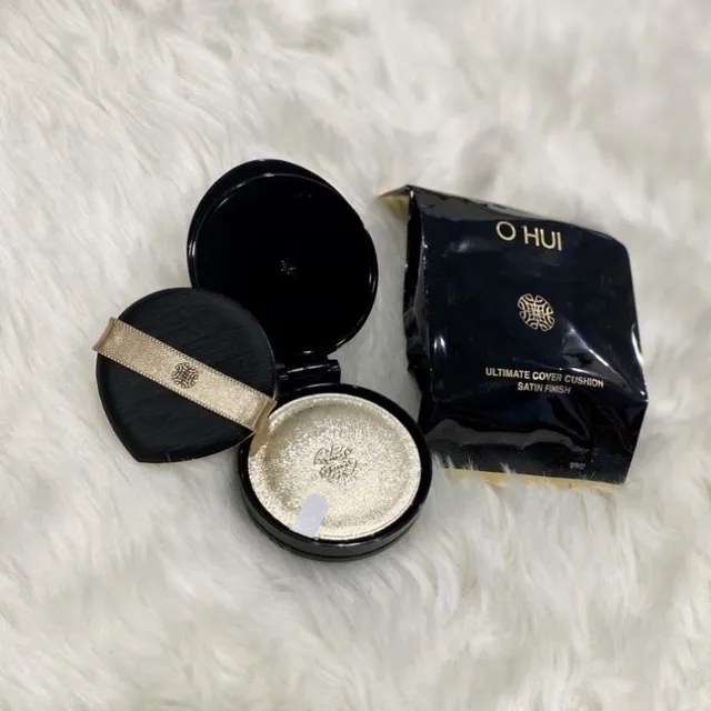 Set phấn nước Ohui Ultimate Cover Cushion Satin FinishI _ Tone 01