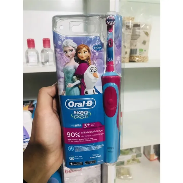 B&agrave;n Chải Điện Oral B Cho B&eacute; Vitality Kids cho b&eacute; g&aacute;i