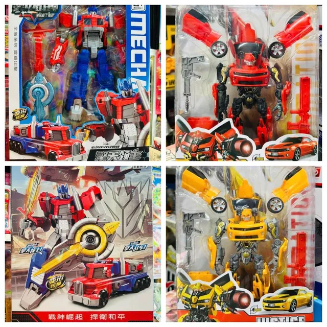 Bộ lắp gh&eacute;p biến h&igrave;nh robot xe &ocirc; t&ocirc;