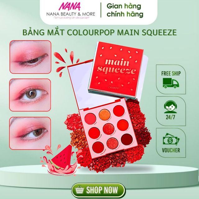 Bảng Mắt ColourPop Main Squeeze Eye Palette