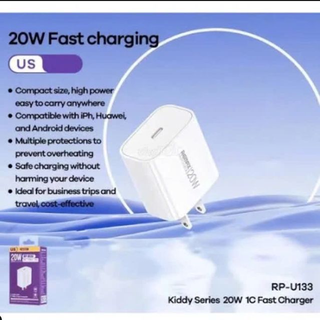 Cóc sạc Remax 20w RP U133 1