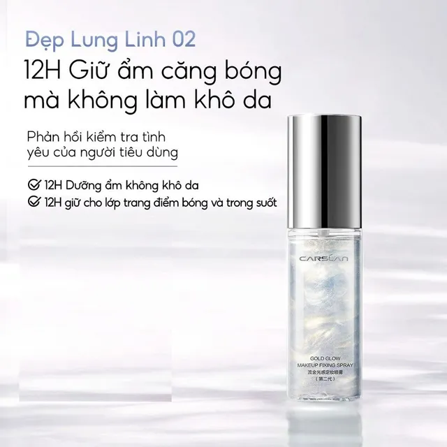 Xịt khoá nền trang điểm CARSLAN 50ml