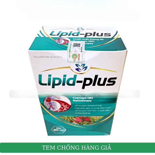 Vi&ecirc;n uống giảm mỡ m&aacute;u Lipid Plus