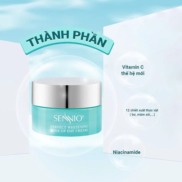 Kem Dưỡng Ng&agrave;y SENNIO