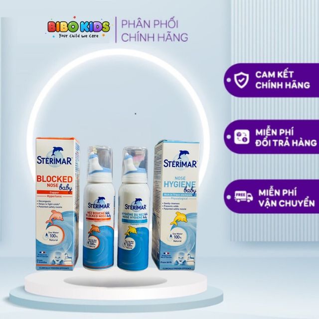 Xịt mũi nguy&ecirc;n liệu Sterimar