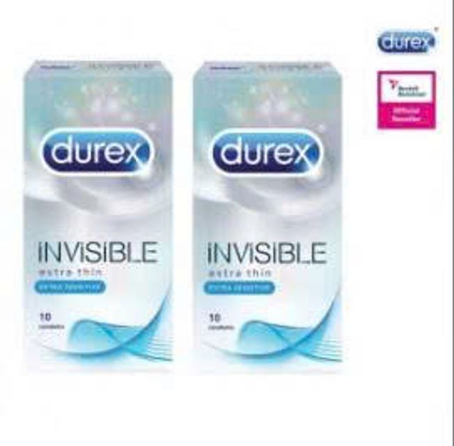 Bao Cao Su Si&ecirc;u Mỏng Mềm Mịn - Durex Invisible Ultra Thin