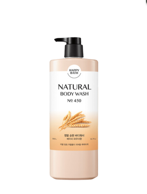 Sữa Tắm Happy Bath Natural Moisture Body Wash 900ml - Gạo