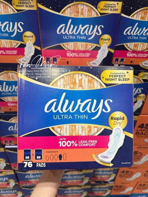 Băng vệ sinh Always Ultra Thin Advanced Protection