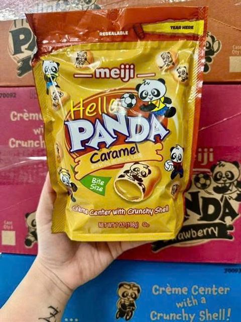 B&aacute;nh Hello Panda vị vanilla