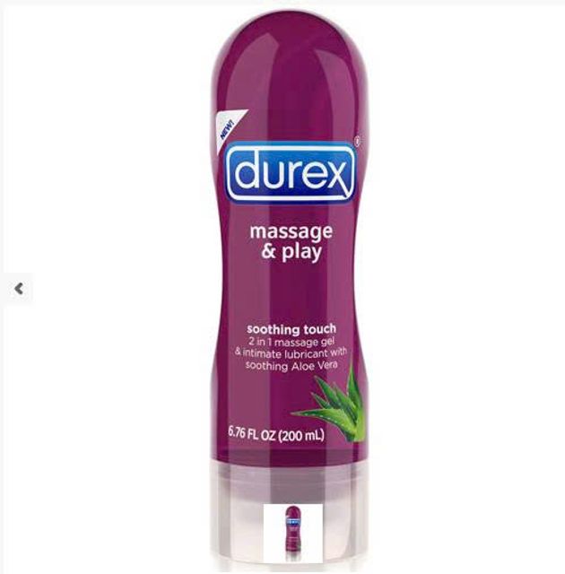 Gel B&ocirc;i Durex Play Massage 2in1