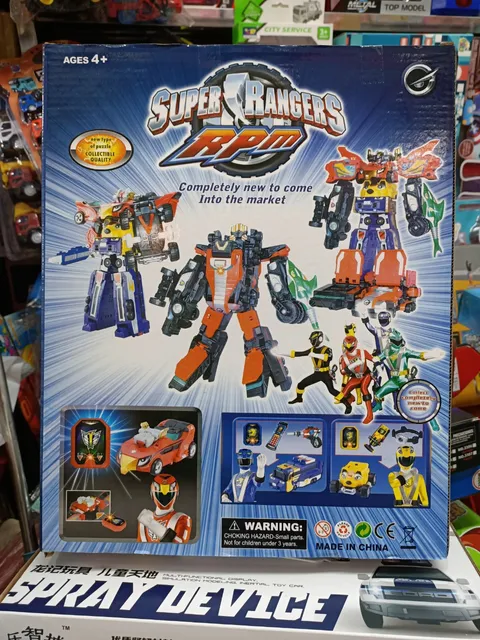 Bộ Lắp Gh&eacute;p Robot si&ecirc;u nh&acirc;n GAO super ranger LD6688