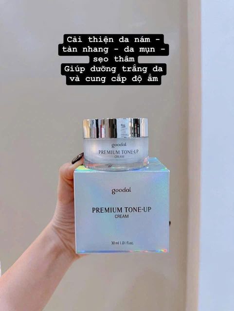 Kem Dưỡng Da N&acirc;ng Tone Goodal Premium Tone Up Cream