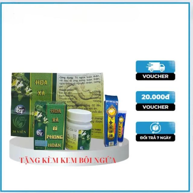 Vi&ecirc;n Uống Hoa X&agrave; B&igrave; Phong Ho&agrave;n - 7
