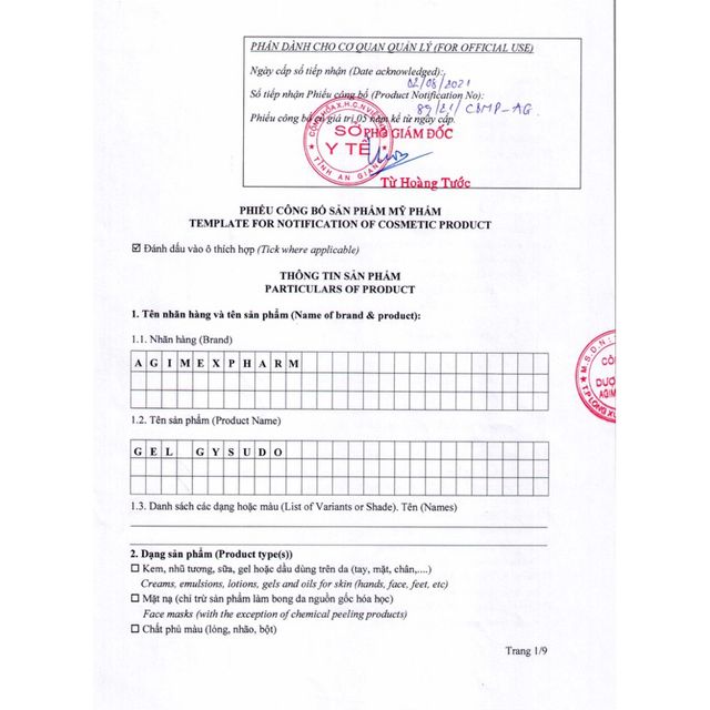 Dung dịch Vệ sinh Gysudo