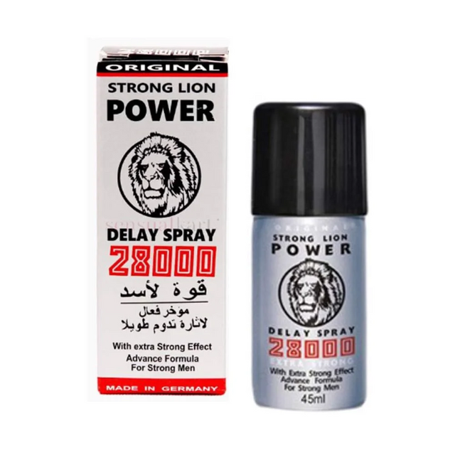 Chai Xịt Thơm Cơ Thể Đức - Original Strong Lion Power Delay Spray 28000