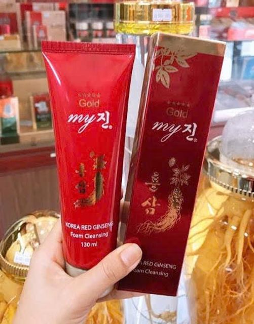 Sữa rửa mặt Hồng S&acirc;m My Golden Korea Red Ginseng 130g