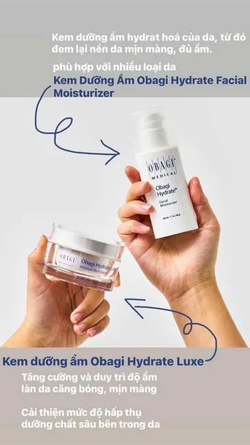 Kem Dưỡng Ẩm OBAGI Hydrate Facial Moisturizer 48g