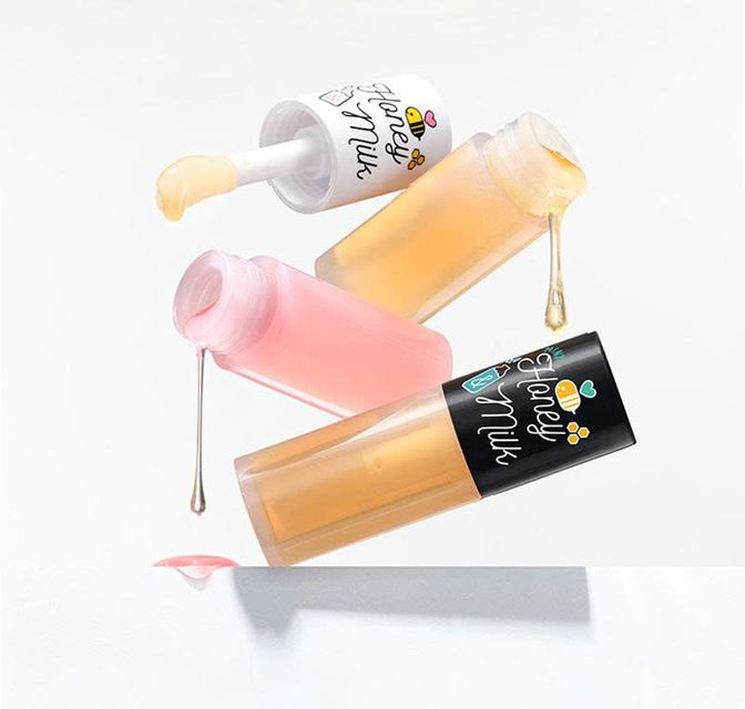 Tinh Chất Dưỡng M&ocirc;i A'pieu Honey Milk Lip Oil