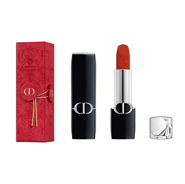 Son Dior Rouge Dior Lunar New Year Limited Edition 777 Fahenheit M&agrave;u Đỏ Cam