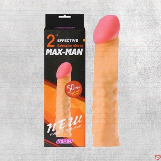 Bao cao su đ&ocirc;n d&ecirc;n Maxman tăng k&iacute;ch thước 2 lần si&ecirc;u bền