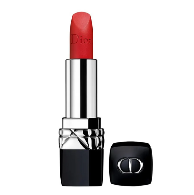 Son Dior Rouge Dior 999 Matte M&agrave;u Đỏ Thuần