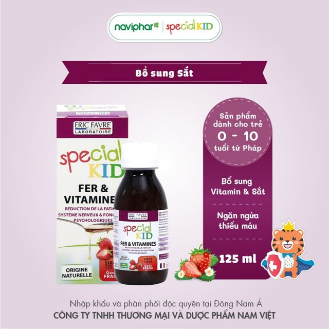 Siro Special Kid Fer Et Vitamines