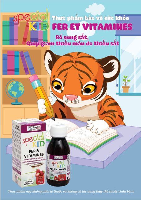 Siro Special Kid Fer Et Vitamines