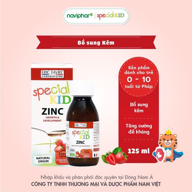 Hướng dẫn sử dụng Siro Special Kid Zinc