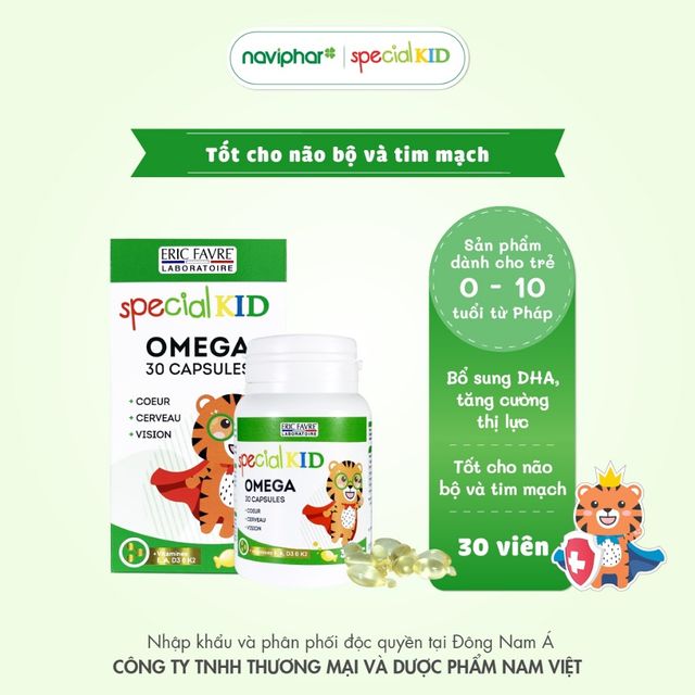 Vi&ecirc;n nang Special Kid Omega Capsules