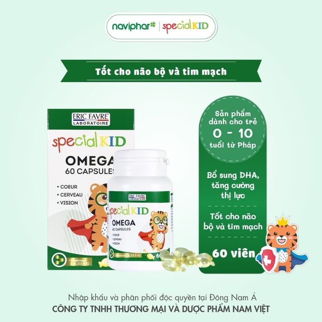 Vi&ecirc;n nang Special Kid Omega Capsules