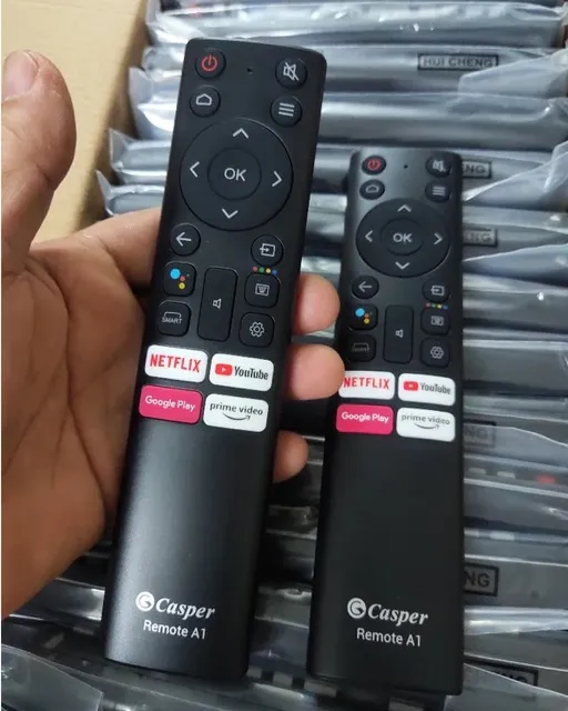 Điều khiển Remote tivi Casper A1 Internet C&oacute; Giọng N&oacute;i - BẢO H&Agrave;NH