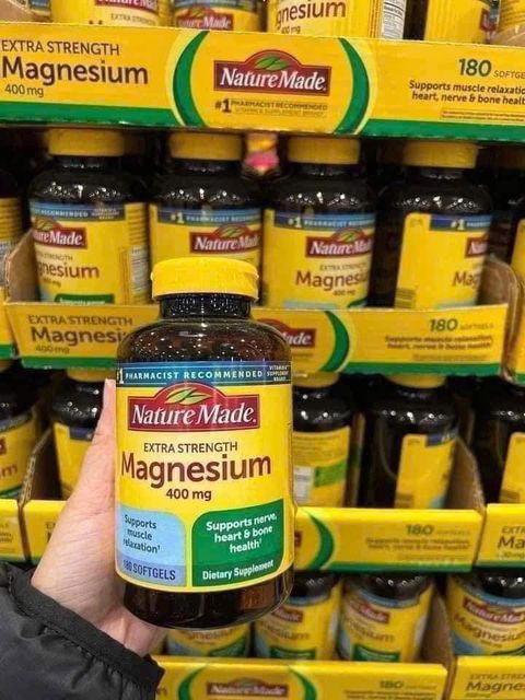 Đ&aacute;nh Gi&aacute; Vi&ecirc;n Uống Bổ Sung Magie Nature Made Magnesium