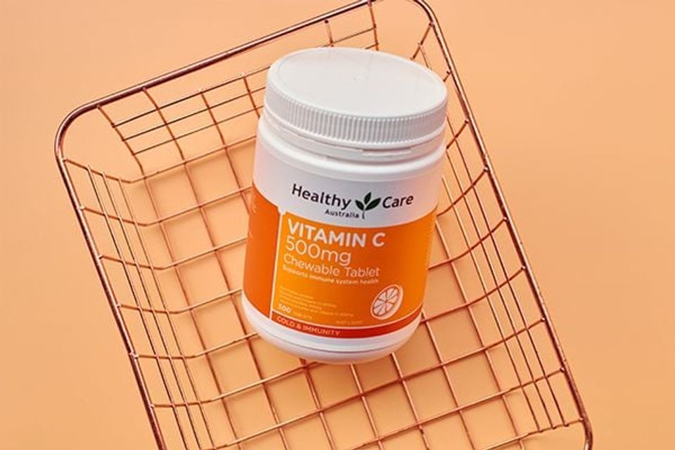 Vi&ecirc;n Uống Bổ Sung Vitamin C 500Mg Healthy Care