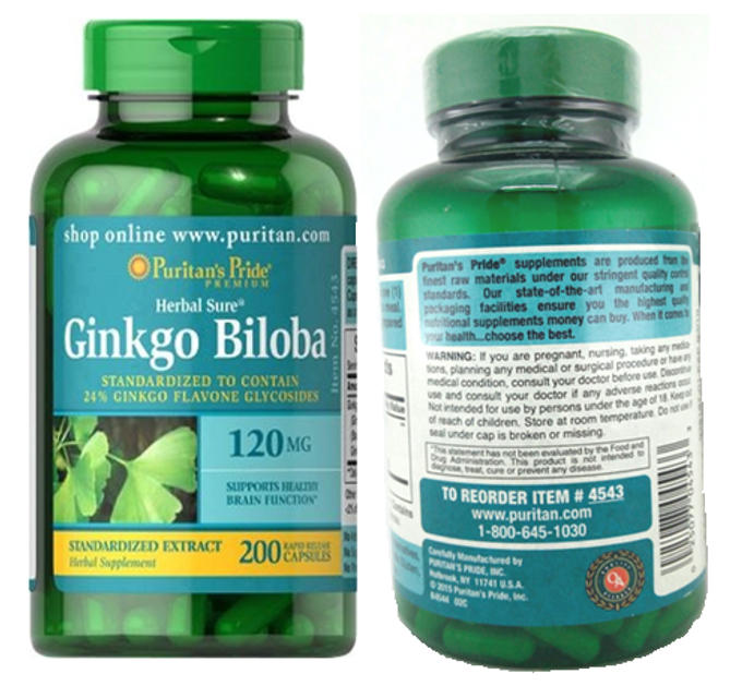 Bổ N&atilde;o Ginkgo Biloba