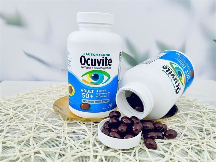 Vi&ecirc;n Uống Bổ Mắt Ocuvite Eye Vitamin Adult 50+