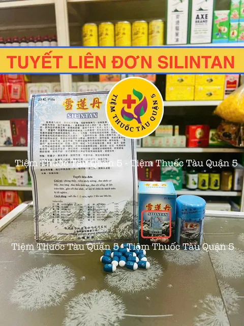 Tuyết Liên Đơn Silitan Hộp 25 Viên Hàng Chuẩn Date Mới Hỗ Trợ Sức Khoẻ 1