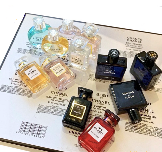 Bộ qu&agrave; tặng nước hoa Chanel Mini