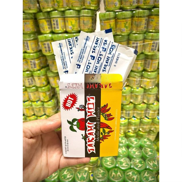 Đ&oacute;ng g&oacute;i sản phẩm Cao D&aacute;n Takahi Hot