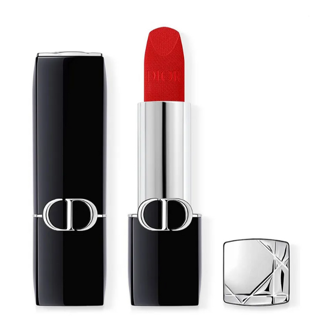 Son Dior Rouge Dior Couture Lipstick Velvet Finish 999 M&agrave;u Đỏ Tươi