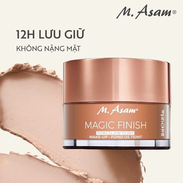 Kem Nền M. Asam Magic Finish Make-Up Mousse 30ml