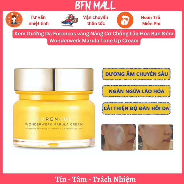 Kem Dưỡng Da Forencos V&agrave;ng Wonderwerk Marula Tone Up Cream