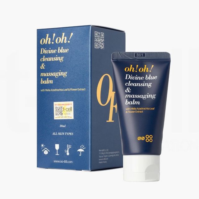 Minisize S&aacute;p Tẩy Trang oh!oh! Divine Blue Cleansing & Massaging Balm