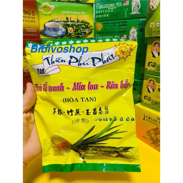 Tr&agrave; rễ tranh, m&iacute;a lau, r&acirc;u bắp tr&agrave; Thi&ecirc;n Ph&uacute; Ph&aacute;t