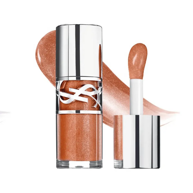 Son B&oacute;ng Yves Saint Laurent YSL Love Shine Plumping Oil Gloss 5 California Sunshine M&agrave;u Cam Đất