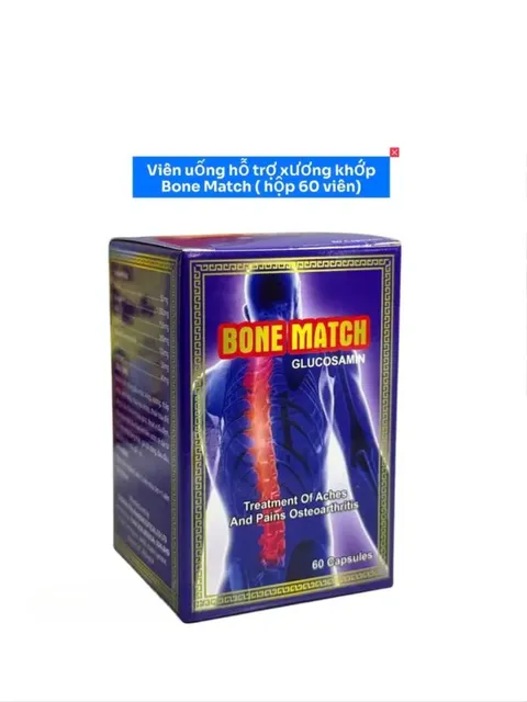 Bone Match - Hỗ trợ sức khỏe xương khớp