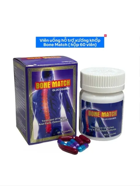 Bone Match - Chăm s&oacute;c sức khỏe xương khớp