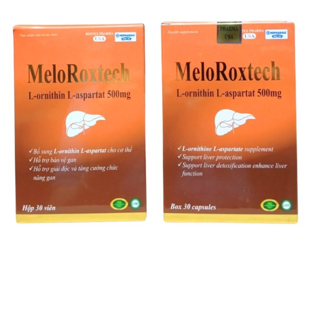 Vi&ecirc;n uống Melo Roxtech L-ornithin L-aspartat